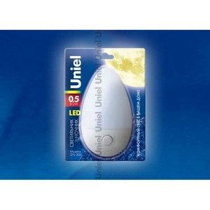 Изображение товара Ночник светодиодный Uniel DTL-303-Овал/White/3LED/0,5W