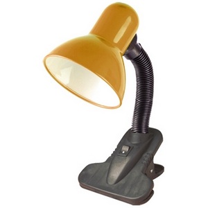 Изображение товара Настольная лампа на прищепке TLI-222 Orange. E27 Uniel Deep