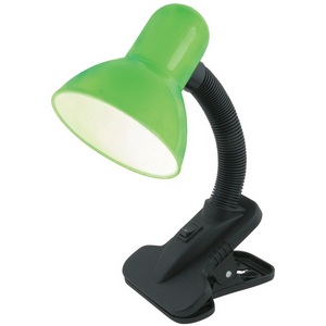 Изображение товара Настольная лампа с usb крепление прищепкой TLI-222 Green. E27 Uniel Light