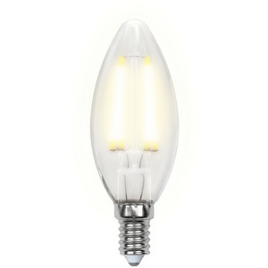Изображение товара Лампочка светодиодная LED-C35-6W/WW/E14/FR PLS02WH картон Uniel