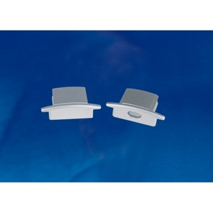Изображение товара Заглушки для алюминиевого профиля (4 шт.) Uniel UFE-N01 SILVER B POLYBAG
