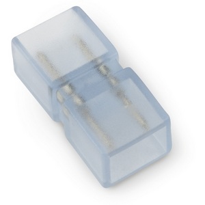 Изображение товара Соединитель контактный прямой для светодиодных лент 220В, 10x7мм, 2 контакта, набор 25 шт. Uniel UTC-K-12/A67-NNN CLEAR 025 POLYBAG