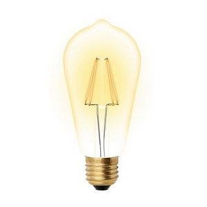 Изображение товара Лампочка светодиодная LED-ST64-5W/GOLDEN/E27 GLV22GO Uniel