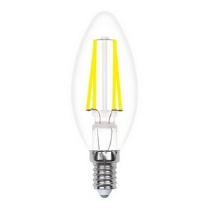 Изображение товара Лампочка светодиодная LED-C35-5W/WW/E14/CL/MB GLM10TR картон Uniel