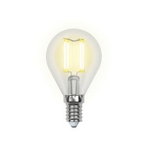 Изображение товара Лампочка светодиодная LED-G45-5W/NW/E14/CL/DIM GLA01TR картон Uniel