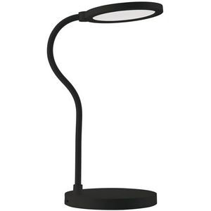 Изображение товара Офисная настольная лампа пластиковая арматура светодиодная с выключателем TLD-553 Black/LED/400Lm/4500K/Dimmer/USB Uniel