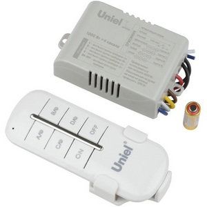 Изображение товара Пульт управления светом, 4 канала*1000Вт Uniel UCH-P005-G4-1000W-30M