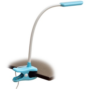 Изображение товара Настольная лампа светодиодная на прищепке TLD-554 Blue/LED/400Lm/5500K/Dimmer Uniel