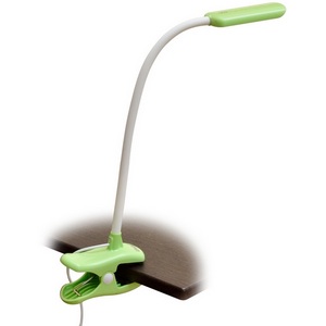 Изображение товара Настольная лампа светодиодная на прищепке TLD-554 Green/LED/400Lm/5500K/Dimmer Uniel