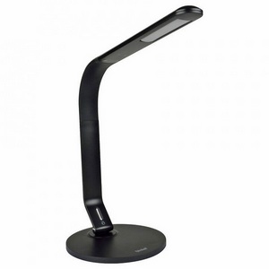 Изображение товара Офисная настольная лампа светодиодная с выключателем и USB TLD-555 Black/LED/500Lm/5500K/Dimmer/USB Uniel