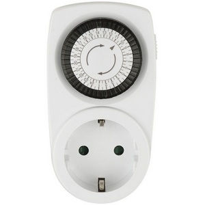 Изображение товара Розетка с механический таймером 220В. 12/24ч. 3500Вт Uniel UST-M10 WHITE