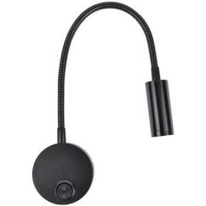 Изображение товара Спот светодиодный для чтения с выключателем ULT-F21-3W/4000K IP20 Uniel BLACK