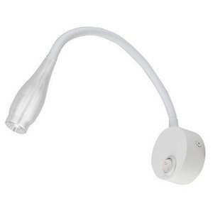 Изображение товара Спот светодиодный для чтения с выключателем ULT-F22-3W/4000K IP20 Uniel WHITE