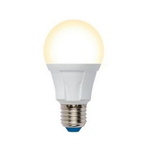 Изображение товара Лампочка светодиодная LED-A60 10W/3000K/E27/FR/DIM PLP01WH картон Uniel