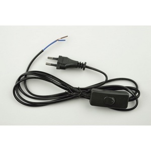 Изображение товара Сетевой шнур с вилкой и выключателем. 2А. 500Вт. 1.7м. UCX-C10/02A-170 Uniel BLACK