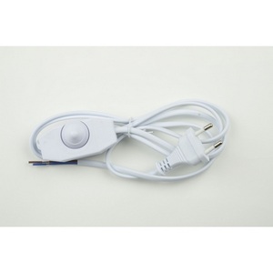 Изображение товара Сетевой шнур с вилкой и выключателем диммером. 2А, 500Вт, 1,7м. UCX-C30/02A-170 Uniel WHITE