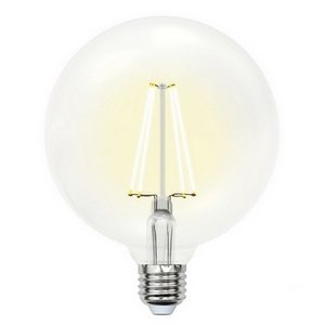 Изображение товара Лампочка светодиодная LED-G125-15W/4000K/E27/CL PLS02WH картон Uniel