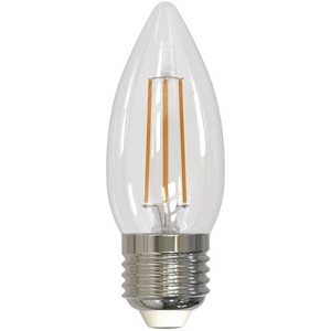 Изображение товара Лампочка светодиодная LED-C35-9W/3000K/E27/CL/DIM GLA01TR картон Uniel