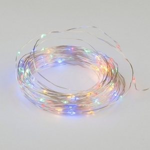Изображение товара Гирлянда светодиодная ULD-S1000-100/SCB/3AA IP20 Uniel MULTI DEW