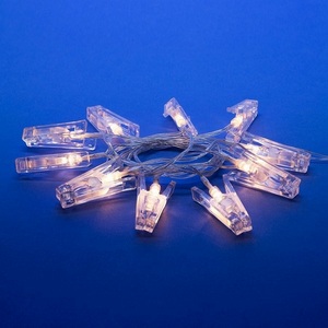 Изображение товара Гирлянда светодиодная ULD-S0200-010/STB/2AA WARM IP20 CLIPS Uniel WHITE