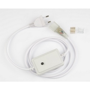 Изображение товара Провод электрический для светодиодных лент ULS-N22 RGB NEON 220В, 10x18мм, 4 контакта Uniel Neon UCX-SP4/N22 WHITE 1 STICKER