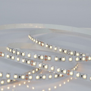 Изображение товара Светодиодная лента ULS-2835-120LED/m-8mm-IP20-DC24V-9,6W/m-5M-3000K катушка в герметичной упаковке Uniel