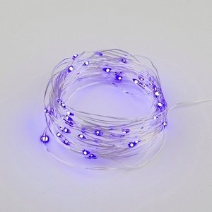 Изображение товара Гирлянда светодиодная ULD-S0500-050/SCB/2AA IP20 Uniel PURPLE DEW