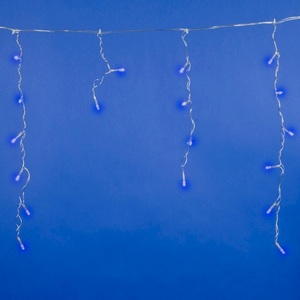 Изображение товара Бахрома светодиодная. 1.8м. светодиодов Синий свет ULD-B1805-048/DTA BLUE IP20 Uniel