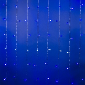 Изображение товара Занавес светодиодный с эффектом мерцания. 3х2м. Соединяемый. светодиодов. Белый и синий свет. ULD-C3020-240/TTK BLUE-WHITE IP44 Uniel