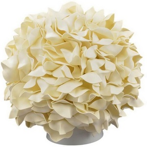 Изображение товара Настольная лампа T/3000K/150C/A Белый/Сливочный десерт Uniel Гортензия ULW-R07 с цветами