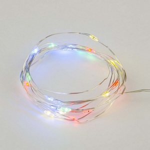 Изображение товара Гирлянда светодиодная с пультом ULD-S0200-020/DTB/3AA/RC IP20 Uniel RGB DEW