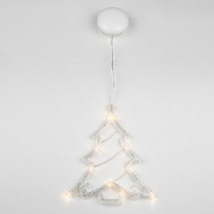 Изображение товара Световая фигура ёлочка светодиодная ULD-H1620-010/STA/3AAA WARM IP20 Uniel WHITE XMAS TREE