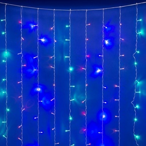 Изображение товара Гирлянда на елку с пультом управления 3х2м. светодиода. Разноцветный свет. Пульт ДУ в-к. ULD-C3020-384/DTA/RC IP44 Uniel ULD MULTI