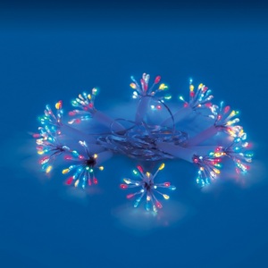 Изображение товара Гирлянда светодиодная led многоцветная Звезда. 2.5м. светодиодов. ULD-S0250-200/STA IP44 STARBURST Uniel ULD MULTI