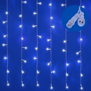 Изображение товара Занавес светодиодный с эффектом мерцания. 6х3м. Соединяемый. светодиодов. Теплый белый и свет. ULD-C6030-450/TTK WARMWHITE-WHITE IP44 Uniel ULD