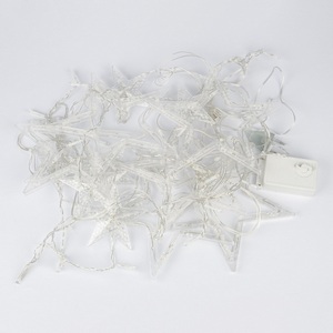 Изображение товара Занавес фигурный светодиодный. 3х0.7м. светодиодов. Теплый белый свет. ULD-E3007-138/DTA WARM IP20 STARS-2 Uniel ULD WHITE