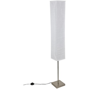 Изображение товара Торшер E27, 2х60W. механический выключатель, белый Uniel UML-T400 2хE27 WHITE