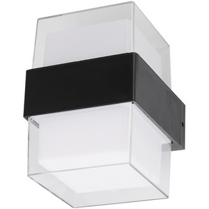 Изображение товара Настенный уличный светильник 4000K Uniel ULU-P26B-2x5W/4000K IP65 BLACK