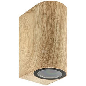 Изображение товара Архитектурная подсветка под две лампы GU10 сосна Uniel UUL-A01S UUL-P52A 2х6W/GU10 IP65 PINE