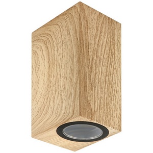 Изображение товара Архитектурная подсветка под две лампы GU10 сосна Uniel UUL-A01S UUL-P42A 2х6W/GU10 IP65 PINE