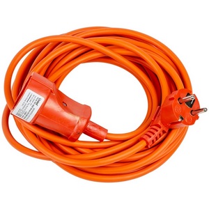 Изображение товара Удлинитель силовой в бухте, c/з, 1гнездо, 10м (ПВС 3х1,50), 16A. оранжевый Uniel Садовые в бухте YXз16-101 /UCK-1N/3x1,50/10M/O ORANGE