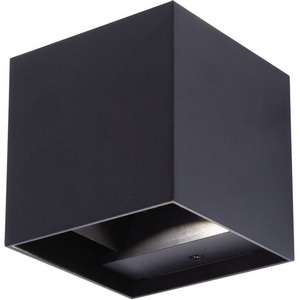 Изображение товара Архитектурная подсветка с переключателем цвета свечения Uniel ULU-S55B-2x3W/3000K+4000K+6000K IP65 BLACK