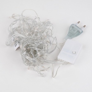 Изображение товара Бахрома светодиодная, 2м. 48 светодиодов, розовый свет Uniel ULD-B2005-048/DTA PINK IP20