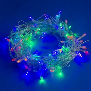 Изображение товара Гирлянда светодиодная, 25м, соединяемая, 225 светодиодов, разноцветный свет Uniel ULD-S2500-225/STK MULTI IP20