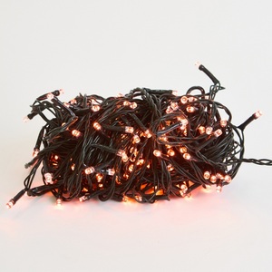 Изображение товара Гирлянда светодиодная 20 метров,200 светодиодов, янтарный свет Uniel ULD-S2000-200/DGA AMBER IP20