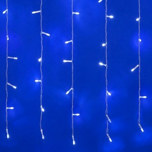 Изображение товара Занавес светодиодный, 1,5х1,5м. 100 светодиодов, белый свет Uniel ULD-C1515-100/DTA WHITE IP20