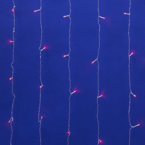 Изображение товара Занавес светодиодный, 3х2м. 160 светодиодов, розовый свет Uniel ULD-C3020-160/DTA PINK IP20