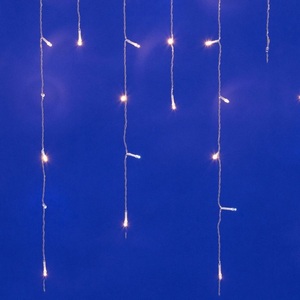 Изображение товара Бахрома светодиодная с эффектом мерцания, 25м. соединяемая, 440 светодиодов, теплый белый и белый свет Uniel ULD-B25006-440/TTK WARMWHITE-WHITE IP44