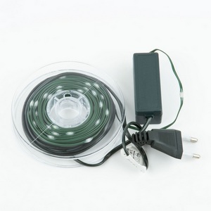 Изображение товара Гирлянда пластиковая светодиодная Полоса", 10м. 100 светодиодов, разноцветный свет Uniel ULD-S1000-100/DGA MULTI IP20 DEW BAND"