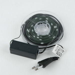 Изображение товара Гирлянда светодиодная "Полоса", 10м. 100 светодиодов, белый свет Uniel ULD-S1000-100/DGA WHITE IP20 DEW BAND